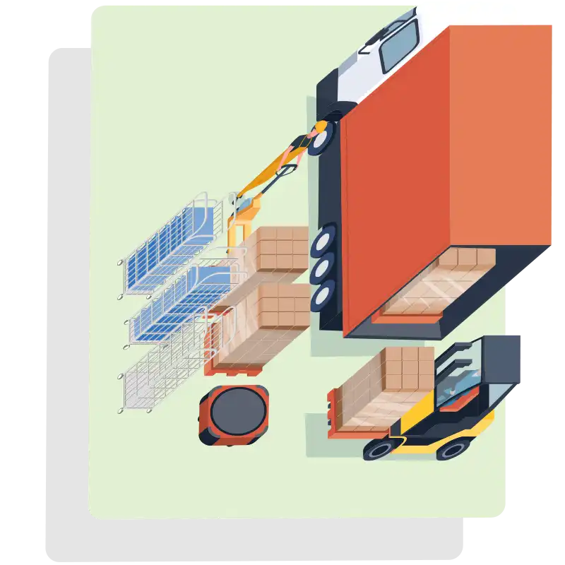 Warehouse - GS1 standards in hospital logistics