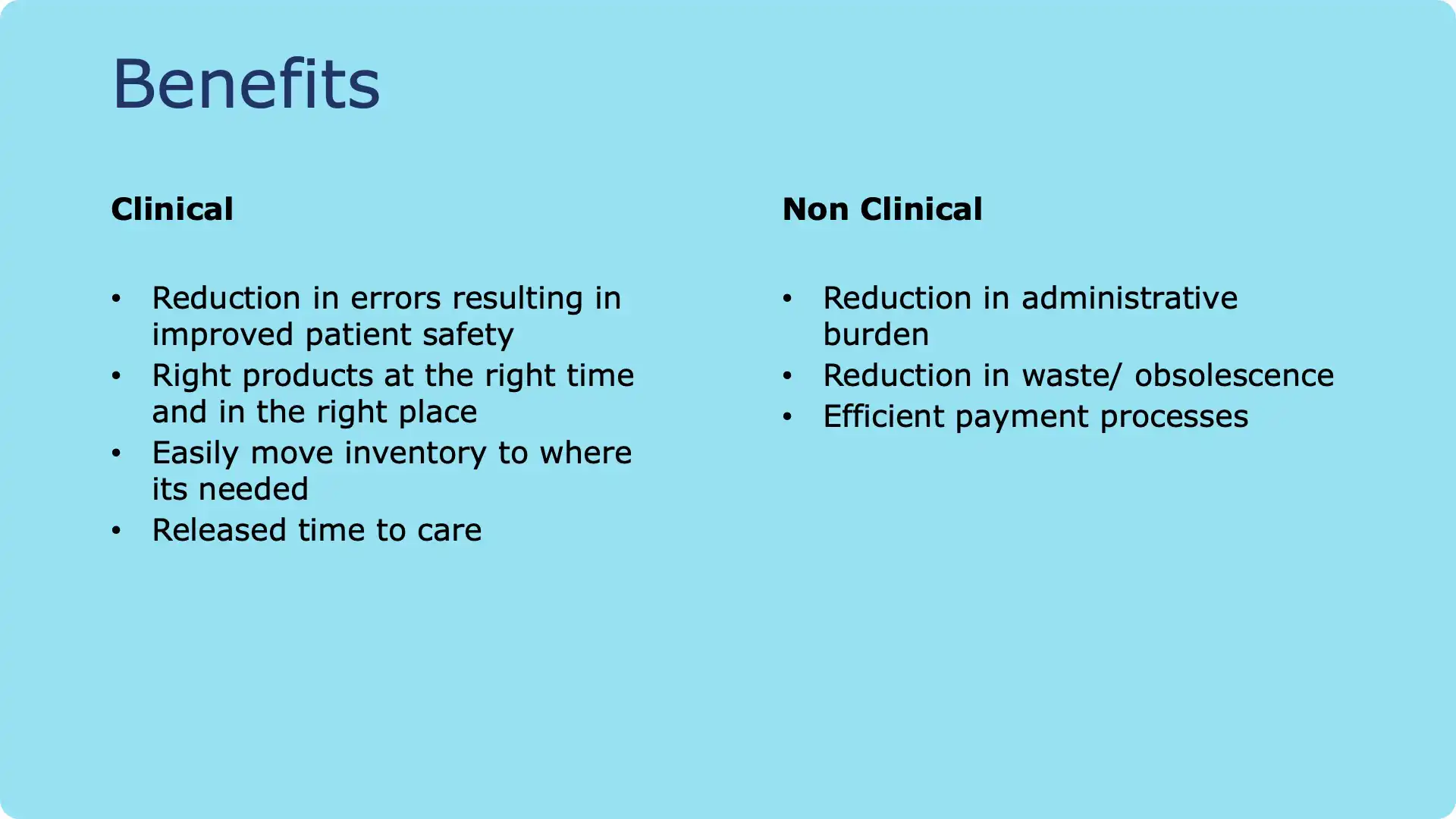 Benefits: GS1-enabled inventory management benefits