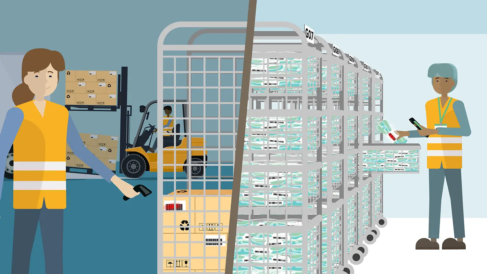 Warehouse Logistics | GS1 Hospital – Inventory Management & Delivery